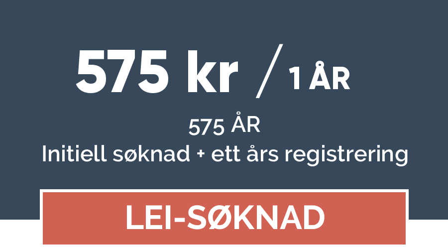 LEI-kode pris i ett år